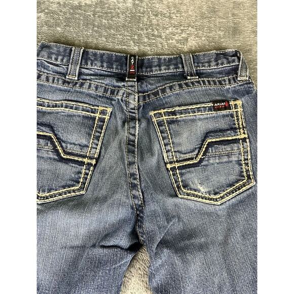 Ariat M5 Straight Leg Jeans 30x36 Blue Denim Made in Mexico Good Condition - Picture 7 of 10